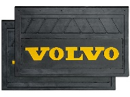 Брызговик 580х360 мм Вольво (желтый) Volvo FH12, задний (1111Ж)